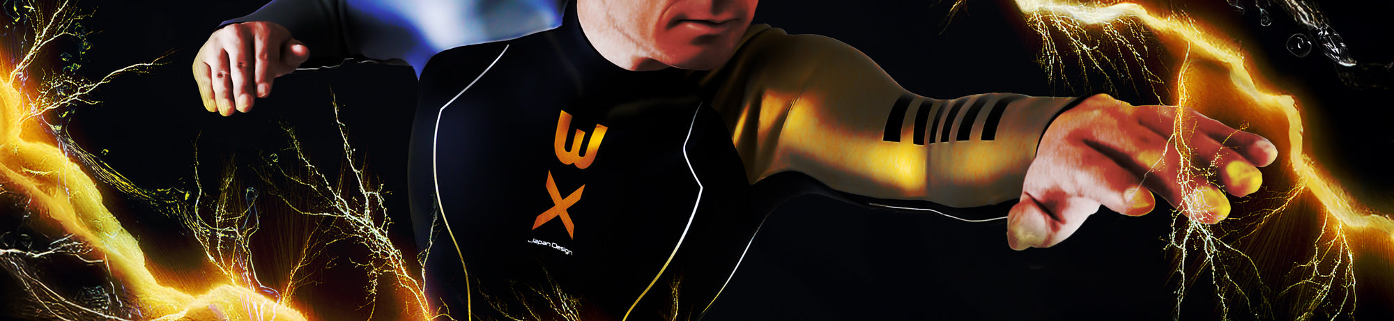 3X-SPORTS トライアスロン ウェットスーツ商品ラインナップ・シリーズ一覧への見出しバナー