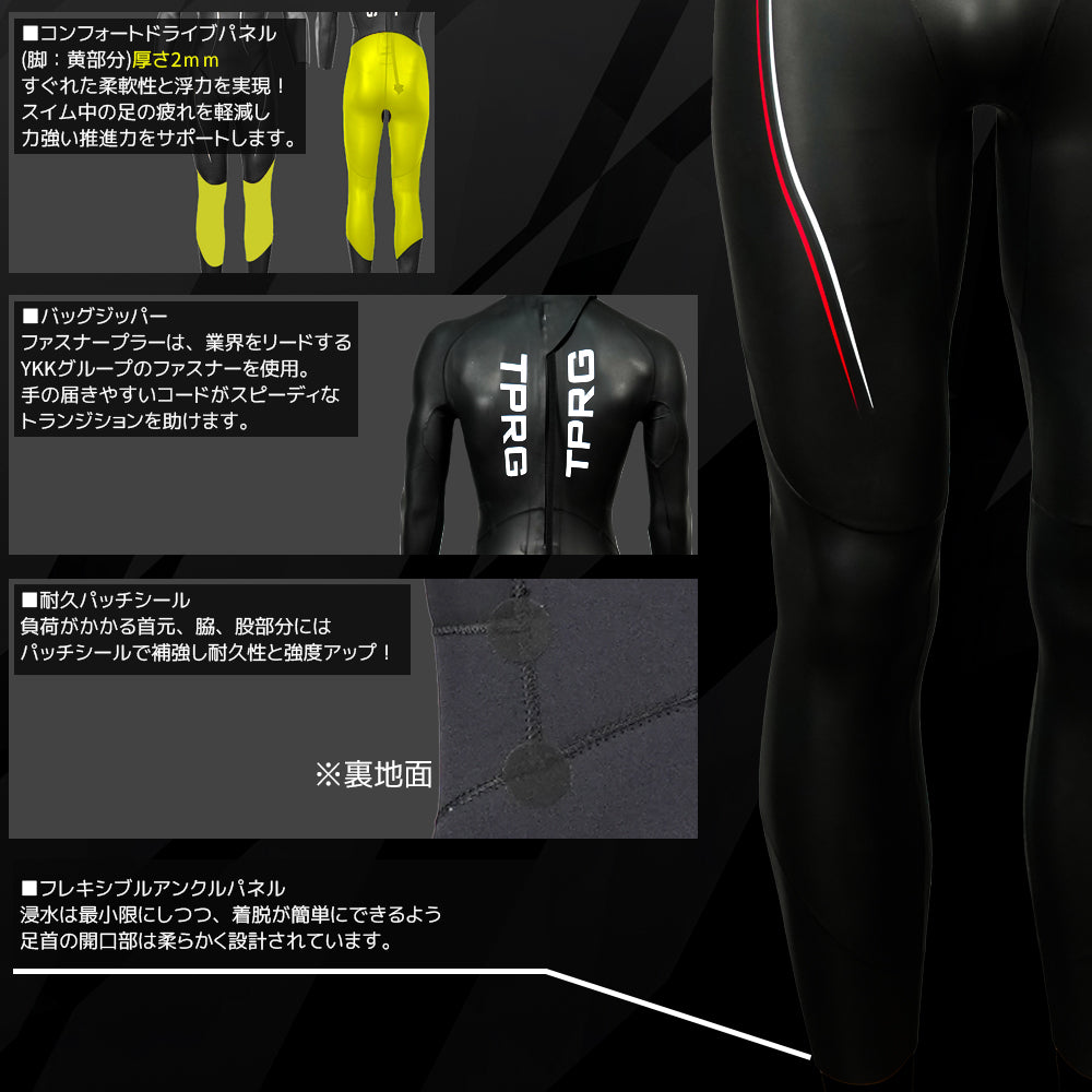 [レンタル] TPRGウェットスーツ