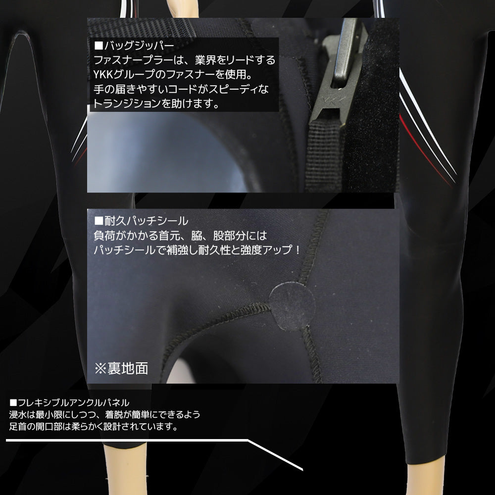 TPRG トライアスロン ウェットスーツ ロングジョン | 3X-SPORTS